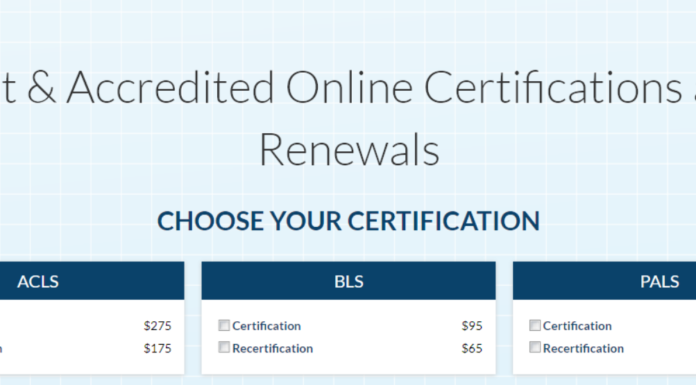 ACLS, BLS, PALS or NRP Certification Reviews ACLS Certification