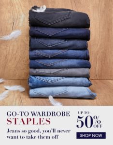 Mens and Womens Jeans